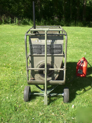 Military generator pu-286B/g 5KW 120V 1PH gas excellent