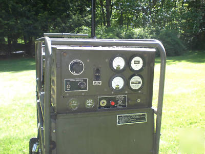 Military generator pu-286B/g 5KW 120V 1PH gas excellent