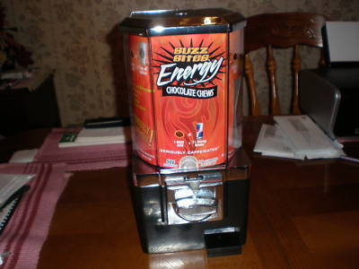New 12 mad dog energy vend machines w/744 citrus chews 