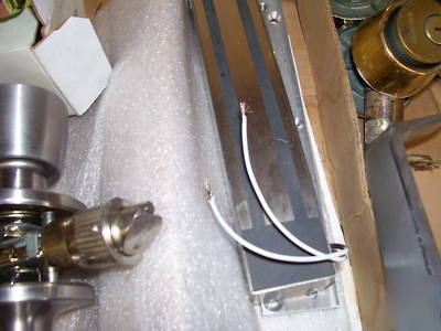 New lock hardware. and used..box full.. ..
