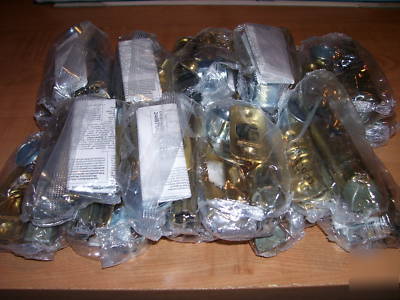 New lock hardware. and used..box full.. ..
