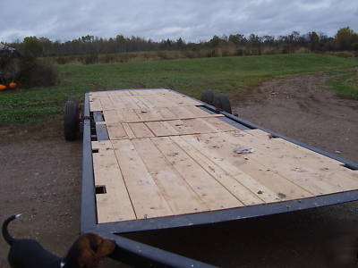 30 foot slide axel trailer combine heads - atv - other