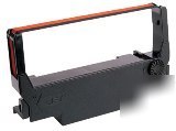 6PK epson erc 30 34 38 ERC30 black/red printer ribbon