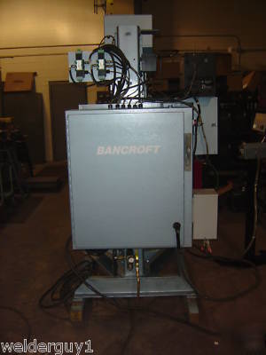 Bancroft weldaround 500 cnc rotary mig miller welder 