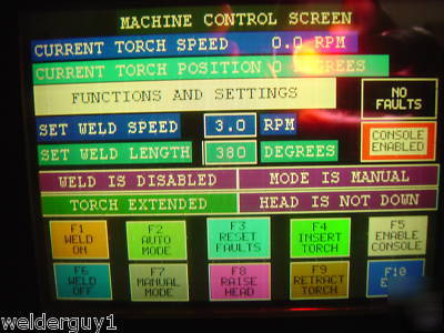 Bancroft weldaround 500 cnc rotary mig miller welder 