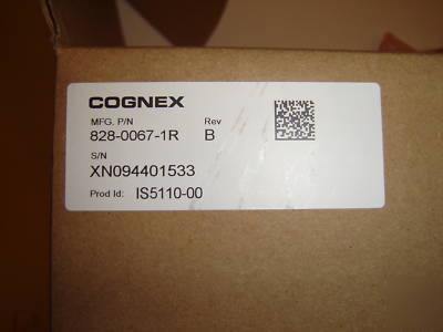 Cognex insight 5110 complete system