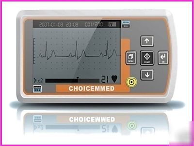 Handheld ecg ekg heart monitor-MD100A1 u.s.power seller