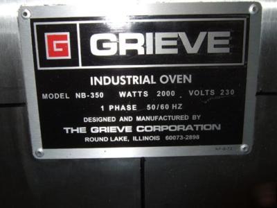 Lab convection bench oven by grieve