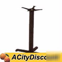 New 22IN x 22IN restaurant cast iron table base