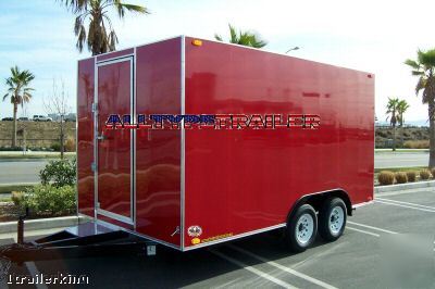 New enclosed concession trailer