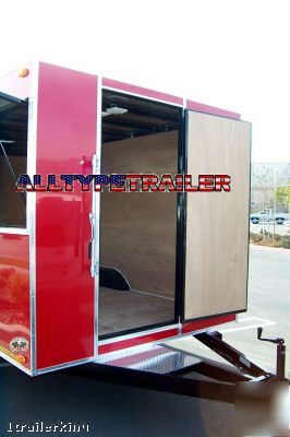 New enclosed concession trailer