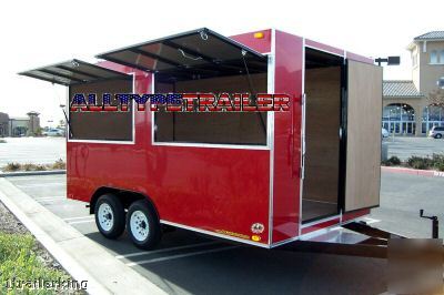 New enclosed concession trailer