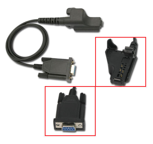 New ribless programming cable for motorola HT1000