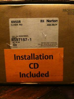 Norton 6950 rh door opener