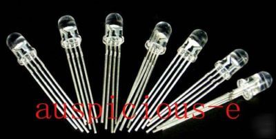 10PCS 5MM rgb ultra bright ledcommon cathode