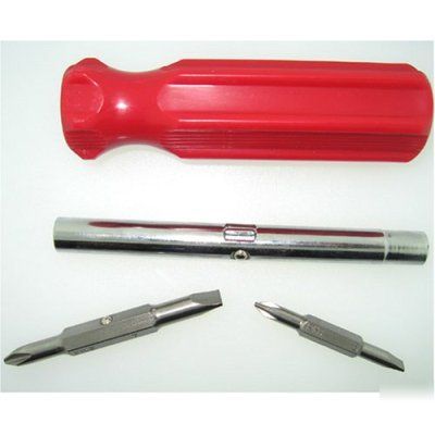 6 in 1 screwdriverset proquality - free shipping in usa