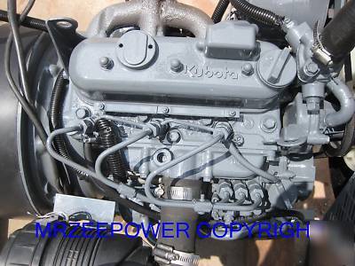 7 kw winco generator kubota D905 diesel engine