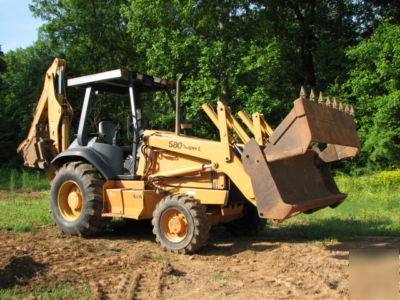 Case 580SL loader back hoe *we deliver* 4X4 clam shell
