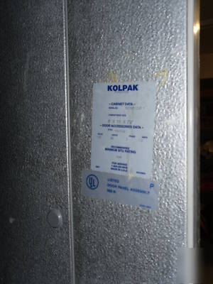 Kolpak 9' x 11' x 7'2'' walk-in cooler excellent 2008