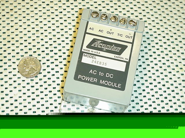 New acopian 24EB35 power module ac to dc unit pull 