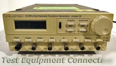Wavetek 23 /1/4/ synthesized function gen- parts/repair