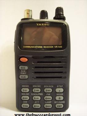 Yaesu vr-500 dog tracking collar receiver box system