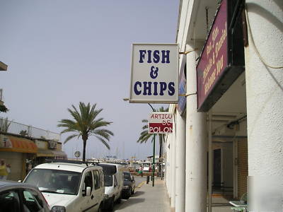 Fish and chip shop in majorca spain (price reduced)