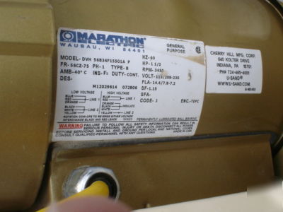Cherryhill orbital floor sander with dust bag used 