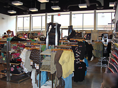 Alta system retail store fixtures for sale-1 year old
