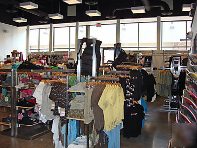Alta system retail store fixtures for sale-1 year old