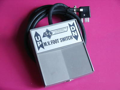 S&s x-ray foot pedal switch 20-0007