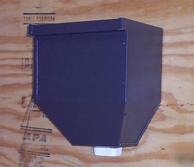Scupper box. white, brown, or ivory .032 aluminum. 