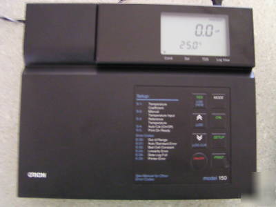 Thermo orion 150 conductivity/salinity/tds bench meter