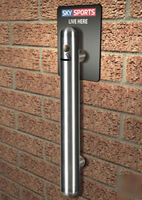 New smokers pole - wall mounted brand - free delivery