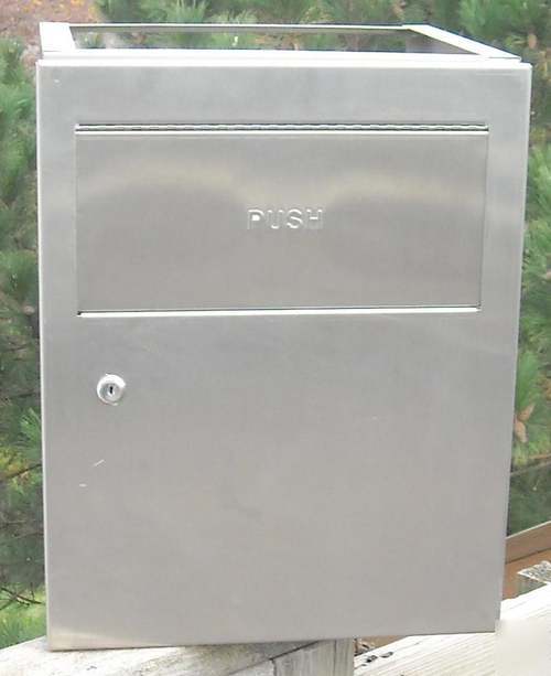 New under counter mount stainless steel trash can 