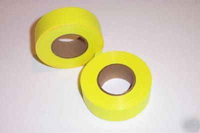Presco texas brand flagging tape - yellow glo