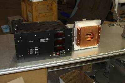 Intevac ir heater station infrared vacuum chamber disc