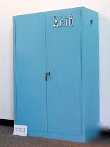 Just rite 60 gallon acid flammable corrosive cabinet