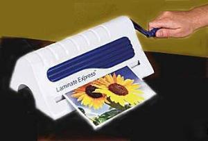 New laminate express manual laminator with 35 sleeves 