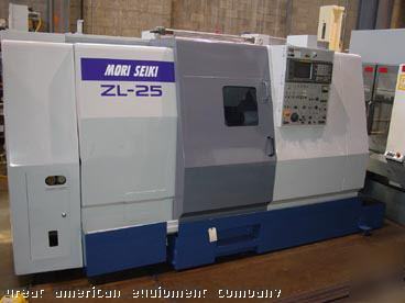 New mori seiki zl-25 4-axis cnc lathe, 1996