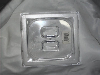 New super pan 3-1/6 size-plastic pan cover-clear- 
