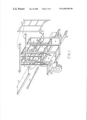 U s patent # 6955384 scaffold trailer 
