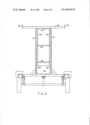 U s patent # 6955384 scaffold trailer 