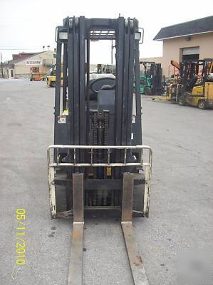 2001 yale 4000 lb., lp forklift #0258 