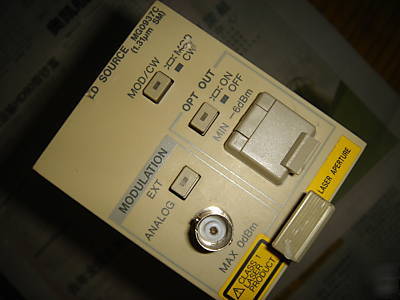 Anritsu MG0937C 1.31UM, sm ld light source / tested