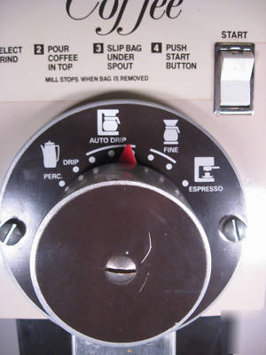 Commercial coffee grinder grindmaster model 850 a great
