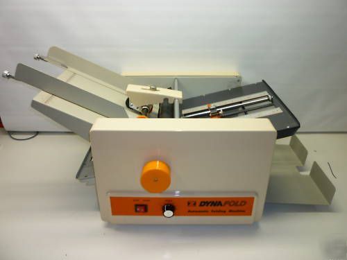 Dynafold de-322 commercial aumtomatic folding machine