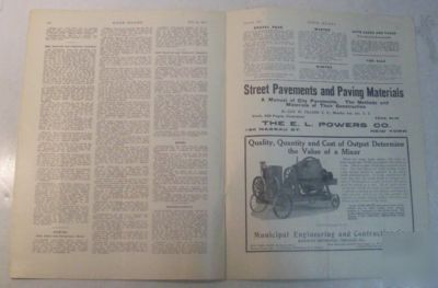 Good roads 1911 construction magazine vol.12, no.9