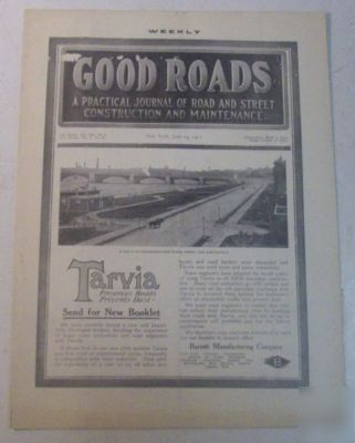 Good roads 1911 construction magazine vol.12, no.9