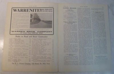 Good roads 1911 construction magazine vol.12, no.9